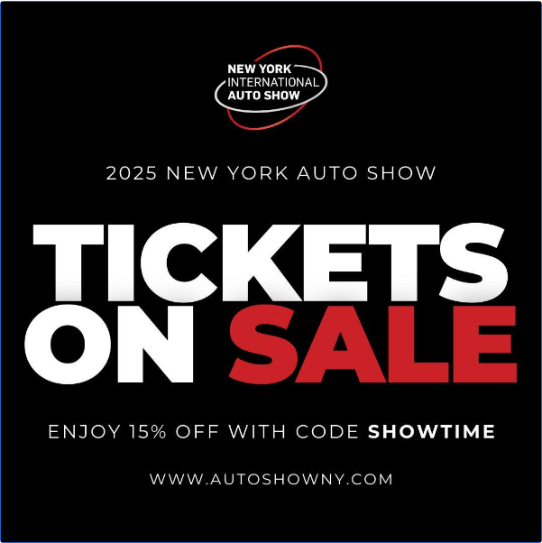 ny auto show ad for tickets