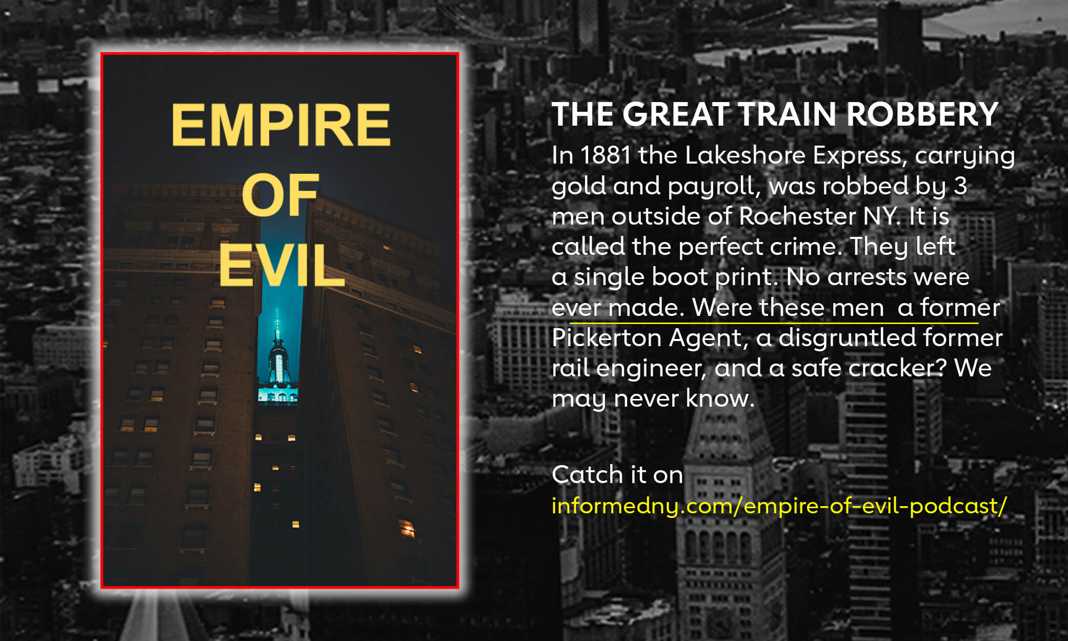 empire of evil episode 3 the great train robbery