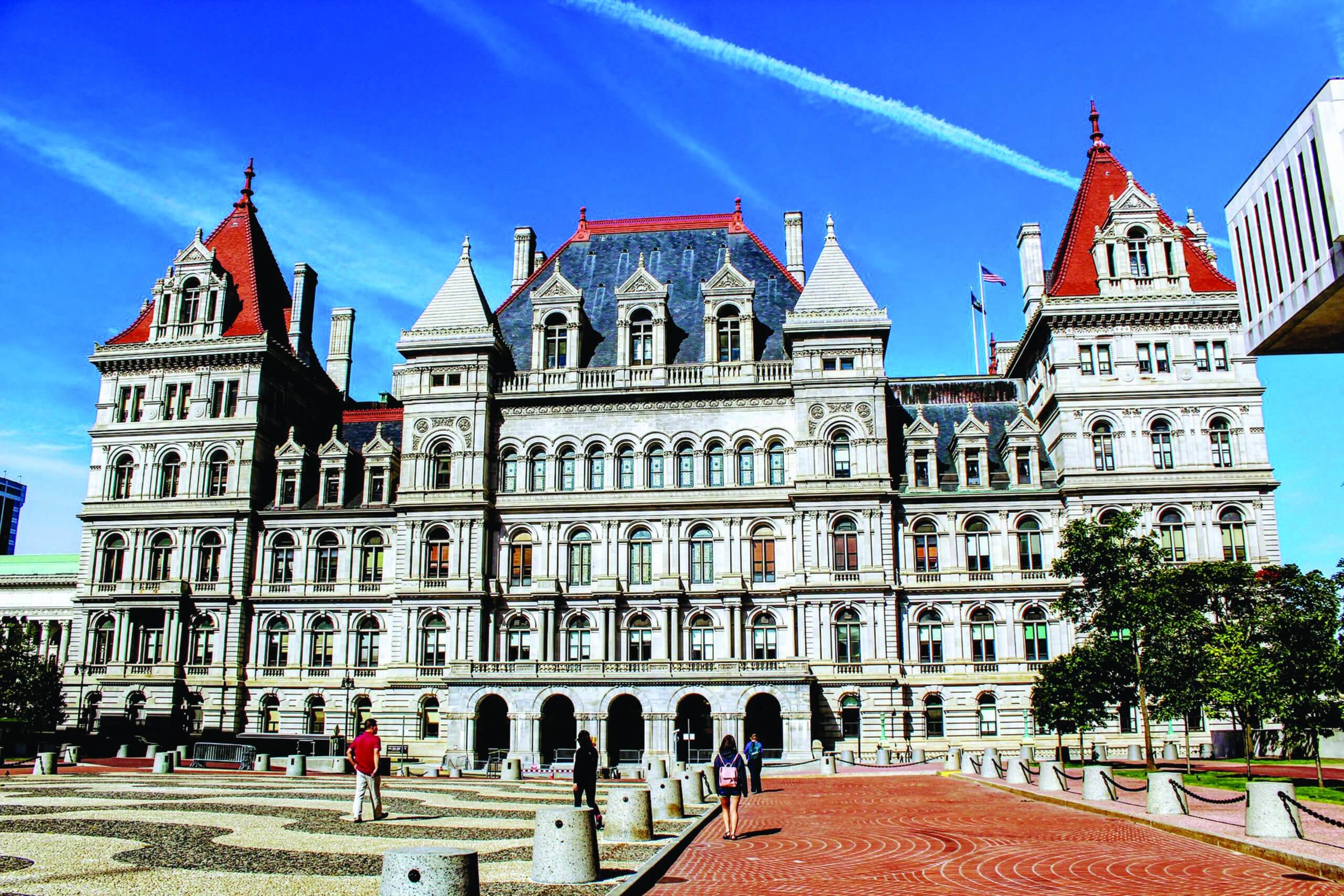 albany ny state capital NYS Capitol Panorama