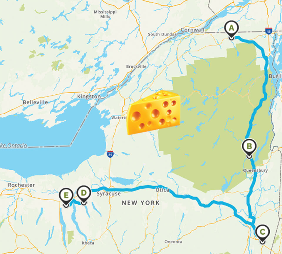 cheese trail cheese trail