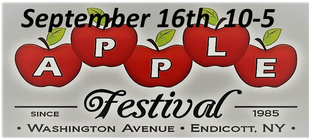 Get Ready for the Endicott Apple Festival