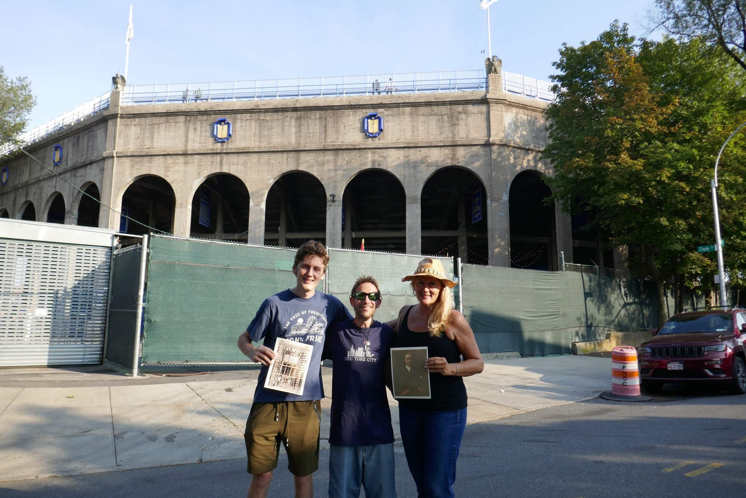 michael perman 4 Michael Perlman honored at Local Heroes reception by Queens Community House, Forest Hills Stadium stage, May 2023