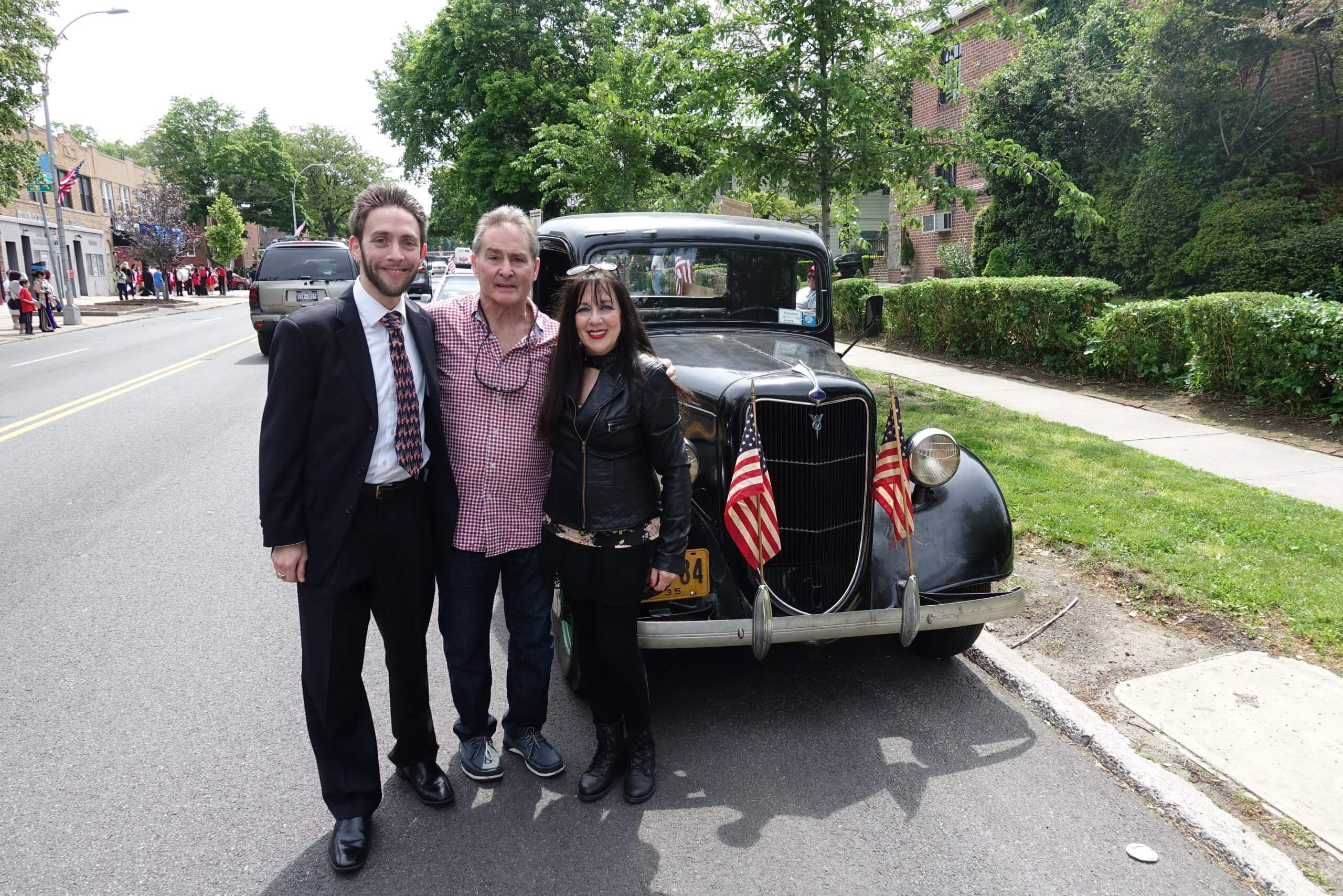 micheal perlman with parents micheal perlman with parents